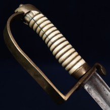 British Circa 1790 Naval Officers Fighting Sword, Thurkle 125